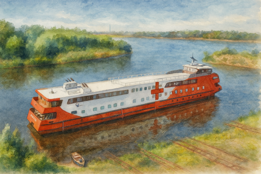 «Святитель Лука» — первая в России плавучая поликлиника